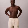 Pantaloni scurți de dormit din poplin clasic de bumbac Pantaloni scurți de dormit din poplin clasic de bumbac