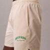 Pantaloni scurți de dormit din poplin clasic de bumbac Pantaloni scurți de dormit din poplin clasic de bumbac