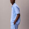 Pantaloni scurți de dormit din poplin clasic de bumbac Pantaloni scurți de dormit din poplin clasic de bumbac