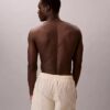 Pantaloni scurți de dormit din poplin clasic de bumbac Pantaloni scurți de dormit din poplin clasic de bumbac