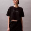 Pantaloni scurți de dormit din poplin cu logo Pride