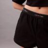 Pantaloni scurți de dormit din poplin cu logo Pride