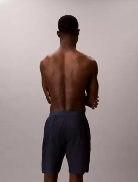 Pantaloni scurți de dormit din tricot waffle
