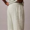 Pantaloni scurți de dormit din tricot waffle