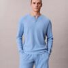 Pantaloni scurți de dormit din tricot waffle