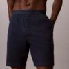 Pantaloni scurți de dormit din tricot waffle