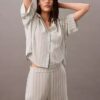 Pantaloni scurți de dormit din viscoză țesută Pantaloni scurți de dormit din viscoză țesută