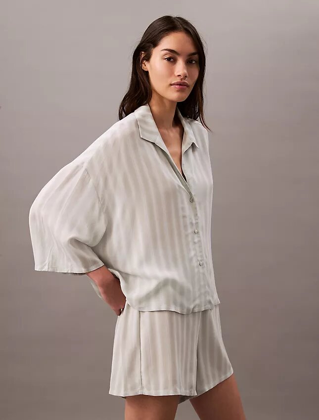 Pantaloni scurți de dormit din viscoză țesută Pantaloni scurți de dormit din viscoză țesută
