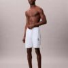Pantaloni scurți de dormit Icon Cotton Stretch cu monogramă