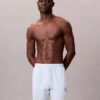Pantaloni scurți de dormit Icon Cotton Stretch cu monogramă