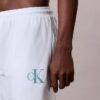 Pantaloni scurți de dormit Icon Cotton Stretch cu monogramă