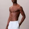 Pantaloni scurți de dormit Icon Cotton Stretch cu monogramă