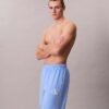 Pantaloni scurți de dormit Icon Cotton Stretch cu monogramă
