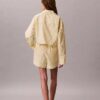 Pantaloni scurți de pijama din poplin de bumbac