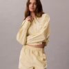 Pantaloni scurți de pijama din poplin de bumbac