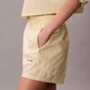 Pantaloni scurți de pijama din poplin de bumbac