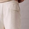 Pantaloni scurți din bumbac amestecat cu bouclé