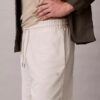 Pantaloni scurți din bumbac amestecat cu bouclé