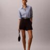 Pantaloni scurți din bumbac elastic Cotton Stretch Pantaloni scurți din bumbac elastic Cotton Stretch