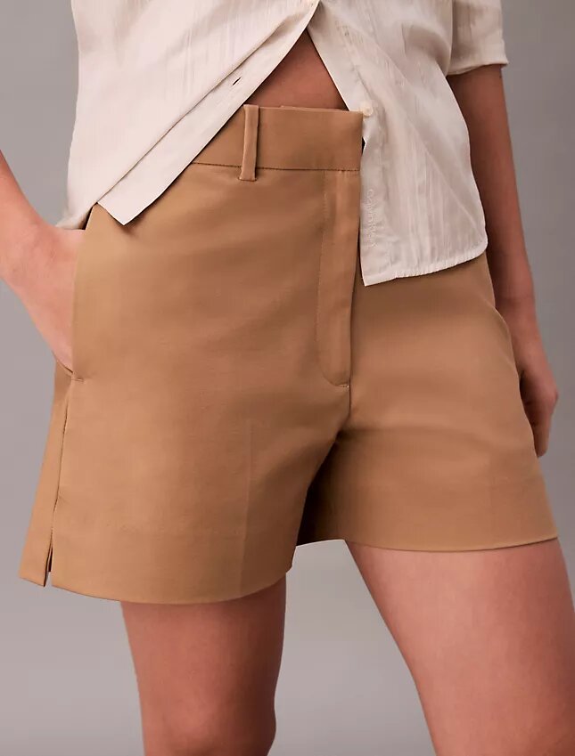 Pantaloni scurți din bumbac elastic Cotton Stretch Pantaloni scurți din bumbac elastic Cotton Stretch