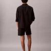 Pantaloni scurți din bumbac elastic, fără nasturi Pantaloni scurți din bumbac elastic, fără nasturi
