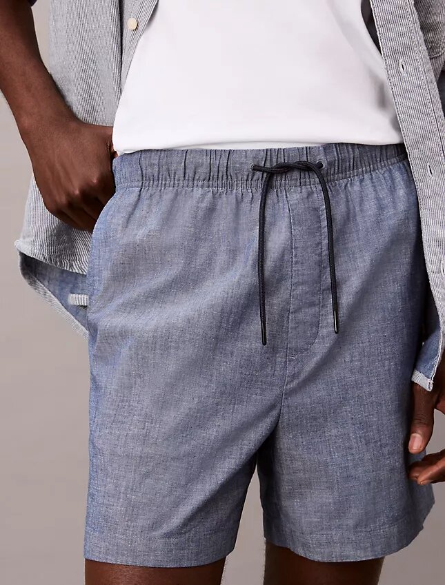 Pantaloni scurți din cambric Pantaloni scurți din cambric