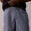 Pantaloni scurți din cambric