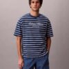 Pantaloni scurți din denim cu amestec de in, cu talie elastică Pantaloni scurți din denim cu amestec de in, cu talie elastică
