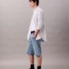 Pantaloni scurți din denim în stil carpenter din anii ’90 Pantaloni scurți din denim în stil carpenter din anii ’90