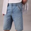 Pantaloni scurți din denim în stil carpenter din anii ’90 Pantaloni scurți din denim în stil carpenter din anii ’90