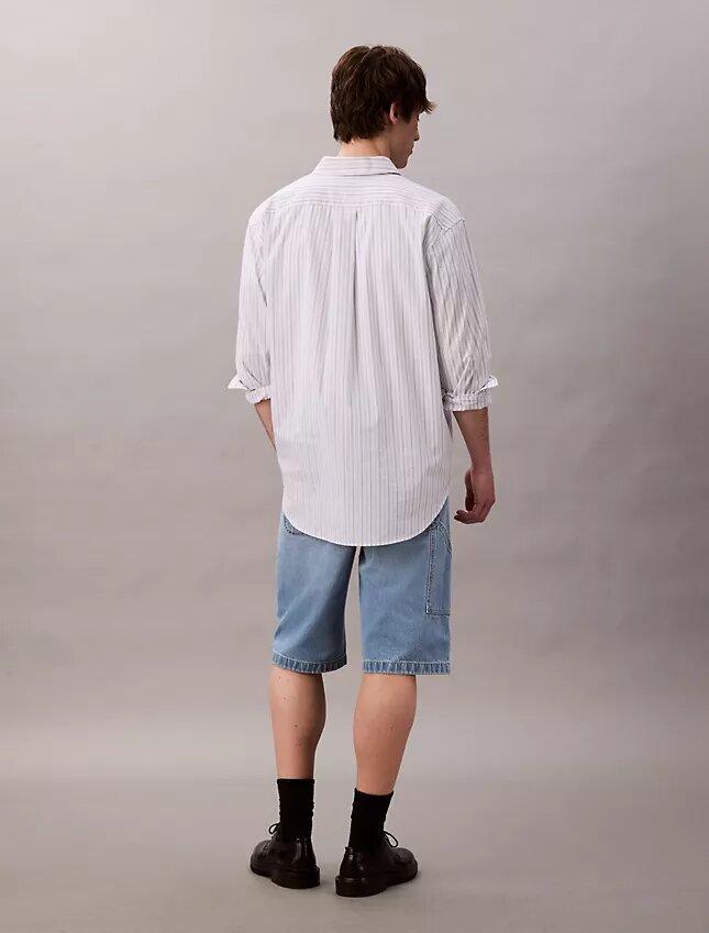 Pantaloni scurți din denim în stil carpenter din anii ’90 Pantaloni scurți din denim în stil carpenter din anii ’90