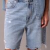 Pantaloni scurți din denim în stilul anilor ’90 Pantaloni scurți din denim în stilul anilor ’90