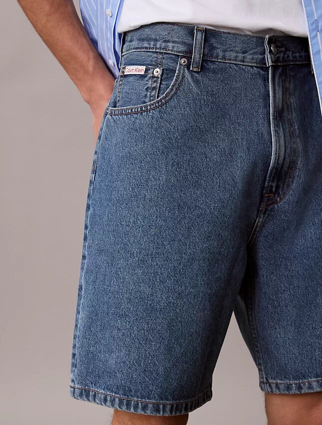 Pantaloni scurți din denim în stilul anilor ’90 Pantaloni scurți din denim în stilul anilor ’90