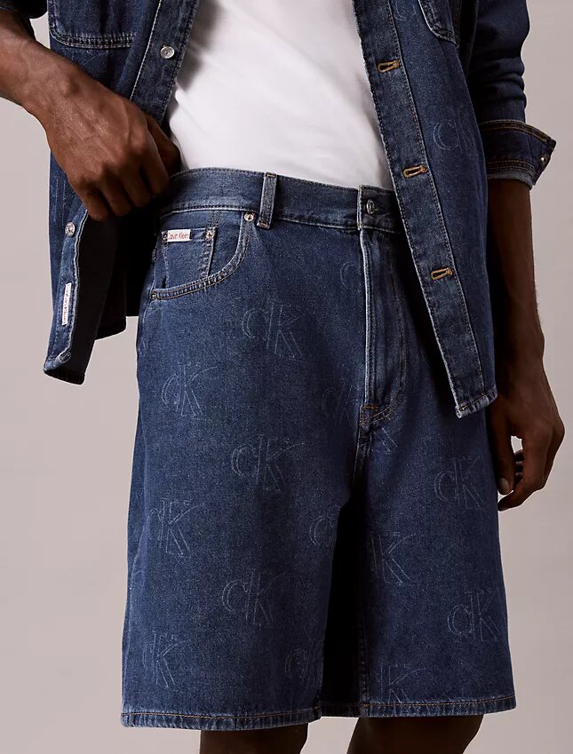 Pantaloni scurți din denim în stilul anilor ’90 Pantaloni scurți din denim în stilul anilor ’90