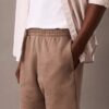 Pantaloni scurți din fleece cu logo de arhivă