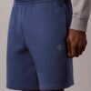 Pantaloni scurți din fleece cu logo de arhivă