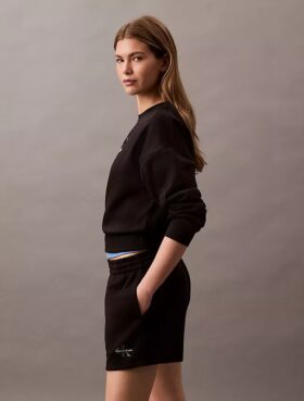 Pantaloni scurți din fleece Monologo