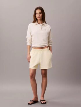 Pantaloni scurți din fleece Monologo