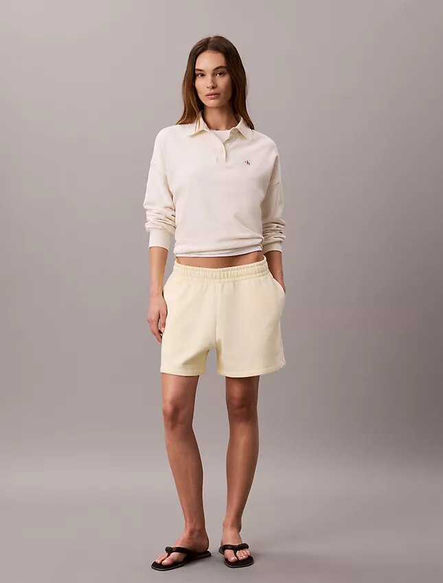Pantaloni scurți din fleece Monologo Pantaloni scurți din fleece Monologo