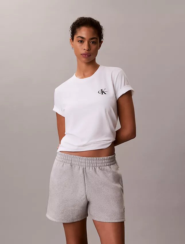 Pantaloni scurți din fleece Monologo Pantaloni scurți din fleece Monologo