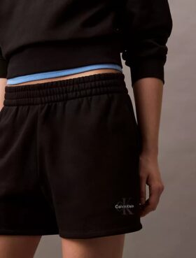 Pantaloni scurți din fleece Monologo