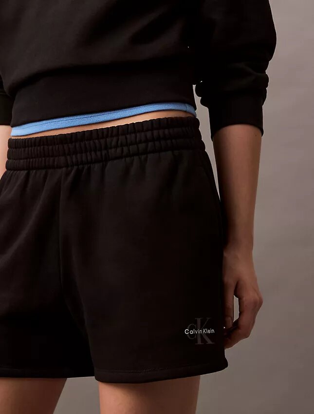 Pantaloni scurți din fleece Monologo Pantaloni scurți din fleece Monologo