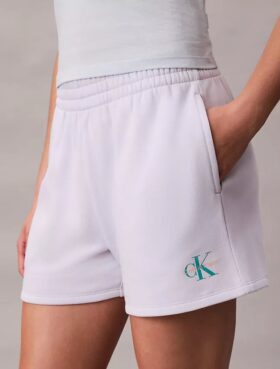 Pantaloni scurți din fleece Monologo