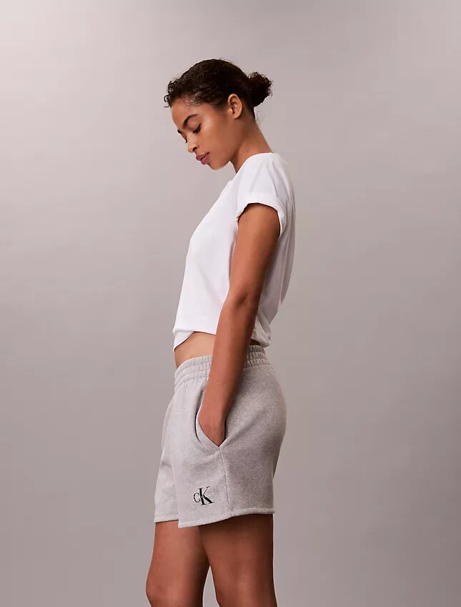 Pantaloni scurți din fleece Monologo Pantaloni scurți din fleece Monologo
