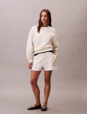 Pantaloni scurți din French Terry