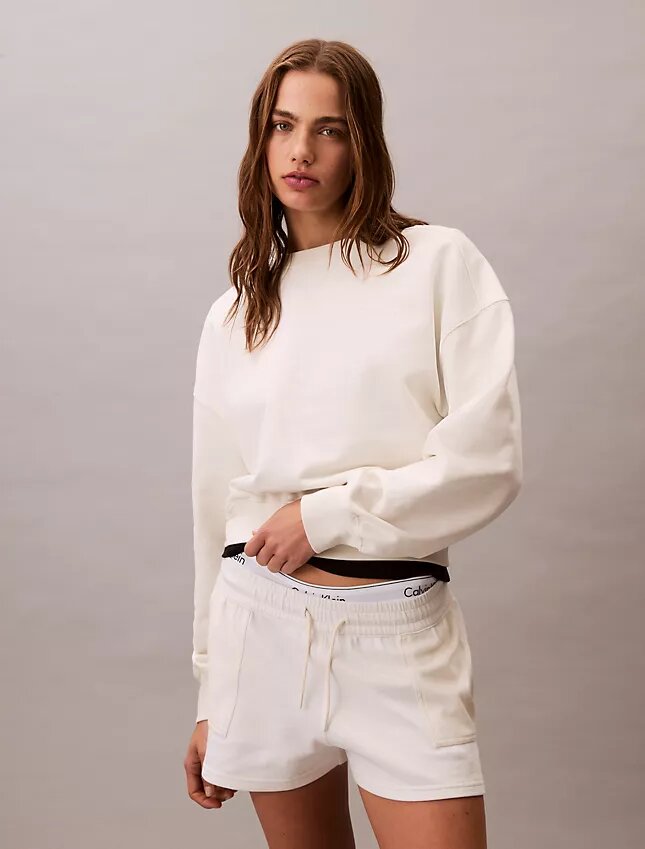Pantaloni scurți din French Terry Pantaloni scurți din French Terry