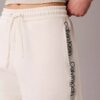 Pantaloni scurți din material frotir cu bandă cu logo Pantaloni scurți din material frotir cu bandă cu logo