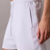 Pantaloni scurți din material frotir cu bandă cu logo Pantaloni scurți din material frotir cu bandă cu logo