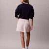 Pantaloni scurți din poplin de bumbac