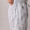 Pantaloni scurți din poplin de bumbac cu imprimeu Pantaloni scurți din poplin de bumbac cu imprimeu